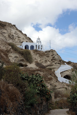 View of Aghios Georgios on way back to ATV