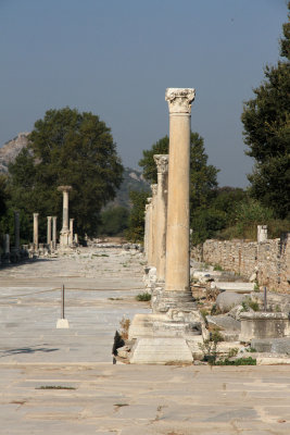 Ephesus ruins were quite impressive 