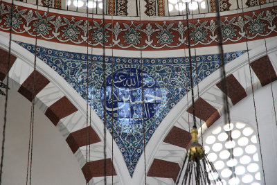 Beautiful Rustem Pasa Mosque is located above shops & hard to find but SO worthwhile to visit.