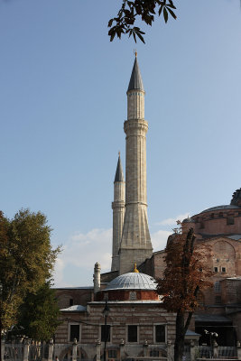  Hagia Sophia's minarets reminded me of NASA rockets