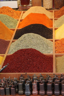 As everywhere there were spice shops with beautiful spices
