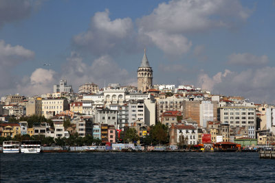  Galata Tower from ferry Wed. afternoon