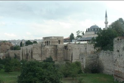 Some of the city walls from Viking bus trip