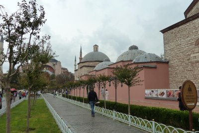  Love the pink in Sultanahmet area of Istanbul