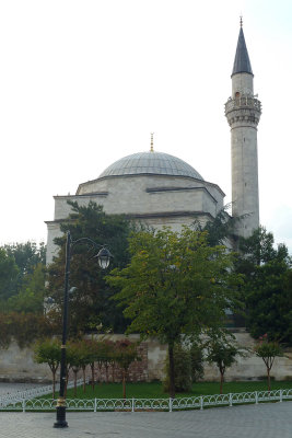 Firuz Aga mosque, with its single minaret