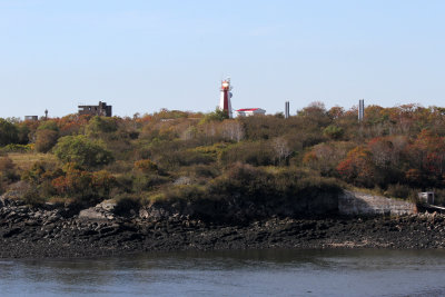 Next day: Saint John, New Brunswick. Saw humble Partridge Island lighthouse when approaching the port. 