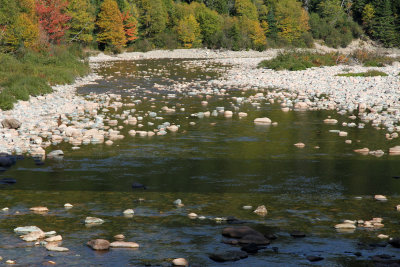 View from suspension bridge
