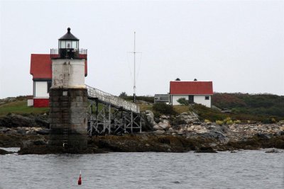 Ram Island lighthouse.