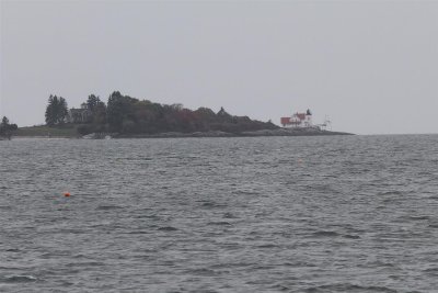 Saw Hendricks Head lighthouse from a distance on the way back.