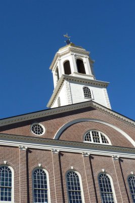 Nearby was Faneuil Hall with its grasshopper weather vane