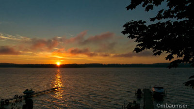 Sunrise On Owasco Lake 55228