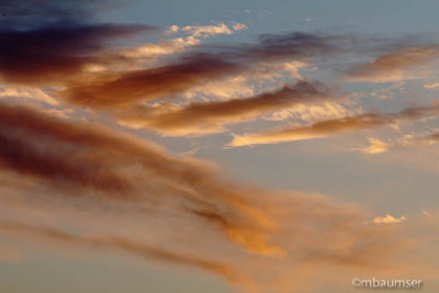 Sunset Clouds Over Lake Cayuga 55142