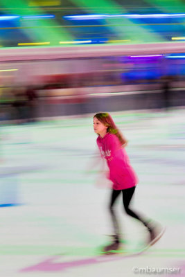 Skater At Bryant Park, NY