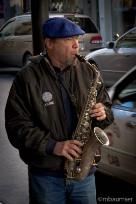 Street Musician, New Orleans, LA 63052