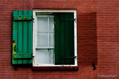 Window French Quarter New Orleans 61317