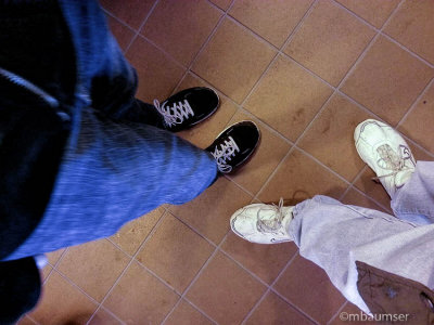 Waiting At Tony Luke's