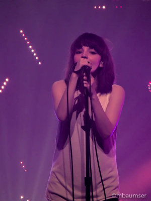 Chvrches @ Terminal 5, NYC 4-May-2014