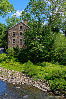 The Bronx River And The Stone Mill