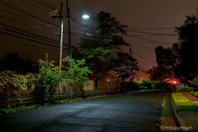 The Street Light In Front Of My House