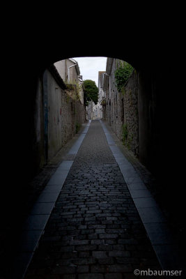 Dark Alley In Kilkenny Ireland
