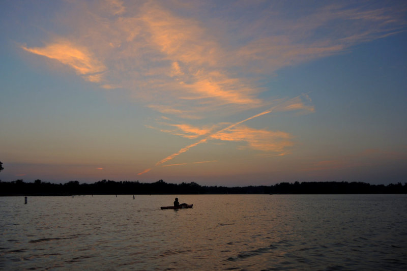 Evening on Lake Loramie