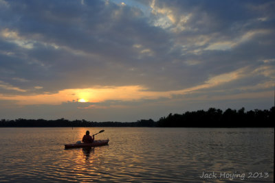 Beautiful Evening on Lake Loramie