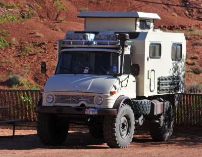 UNIMOG at Monument Valley