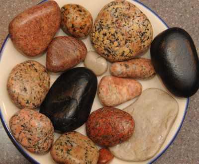 Rocks from Lake Michigan