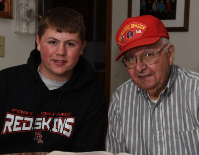 Nolan and his Great Grandpa