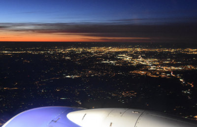 Early Morning Flight into Baltimore