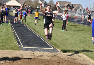 Ellie Long Jumping (7th grade)