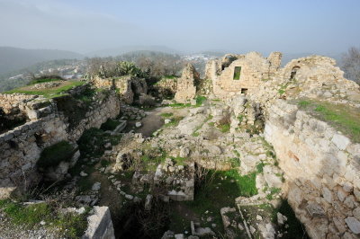 Belmont crusader fortress (Tel Zuba)