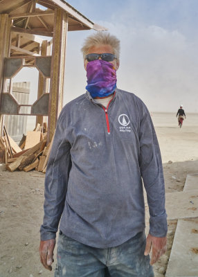 Mazu Burn Prep - Burning Man 2015