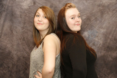 Allie and Haylee