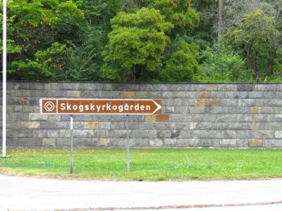 Unesco World Heritage Skogskyrkogrden Cemetery
