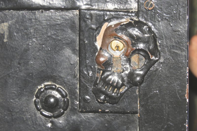Door lock of the Woodland Chapel