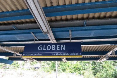 Subway station for Ericsson Globe