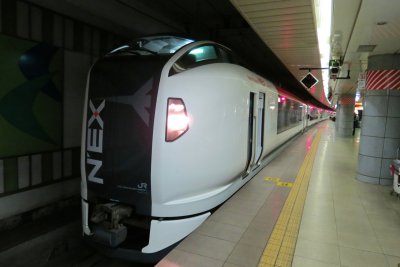 Express train to Tokyo
