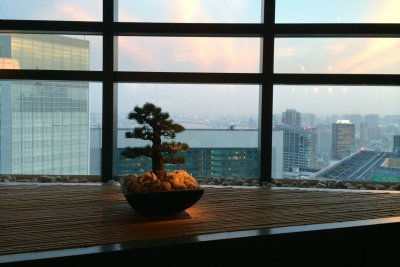 Bonsai, Tokyo Bay from En Izakaya Restaurant