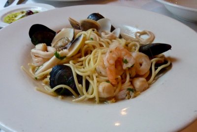 Seafood pasta