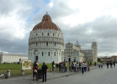 Battistero, Duomo, and Leaning Tower