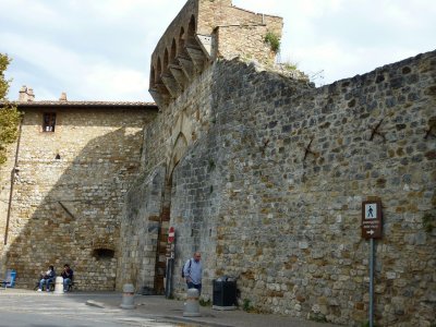 San Gimignano Wall, built in 13 century