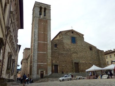 Church and Bell Tower at Piazza Grande