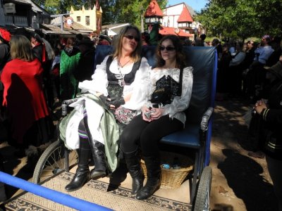 The only way to get around faire