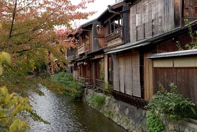 Shirakawa Canal - Tea Houses