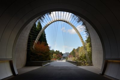 Tunnel to Miho Museum - I.M.Pei