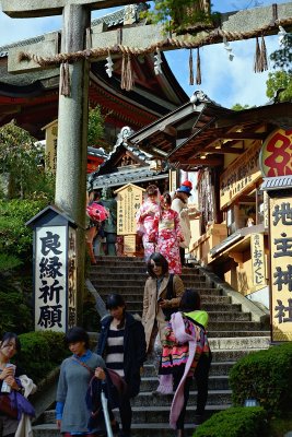 Kiyomizu Temple area - amulets shops