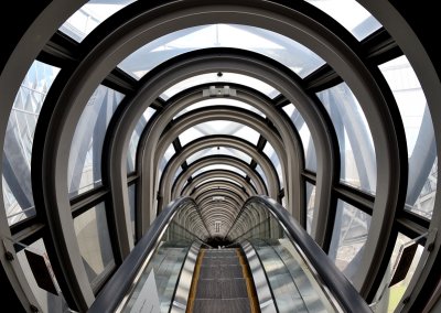 Umeda Sky Building - worlds tallest escalator