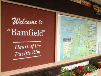 Bamfield is another fishing town.