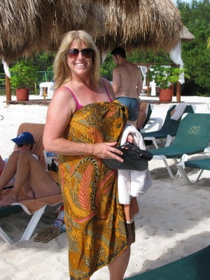 Carrie at Beach
